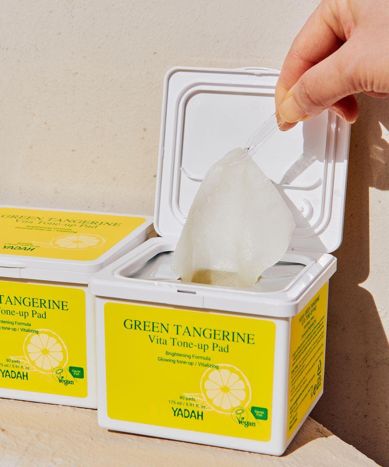 Green Tangerine Vita Tone-Up Vegan Pads 80 Sheets