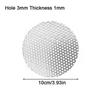 Stainless Steel Drain Filter Mesh Bathroom Sink Floor Hair Catcher Round Square 3mm 5mm 6mm 8mm 10mm Hole
