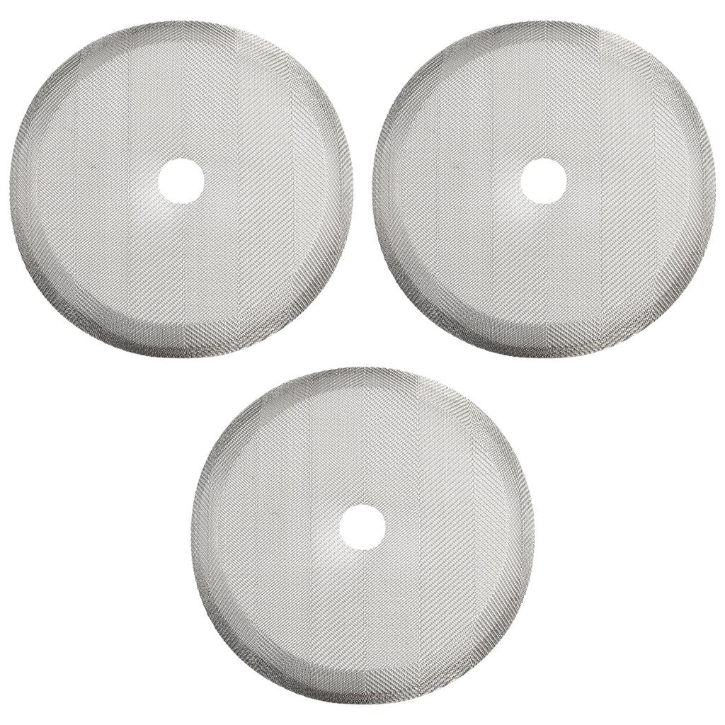 3PCS/set Coffee Press Filters Coffee Accessories For 1000ML 800ML 350ML Silvery