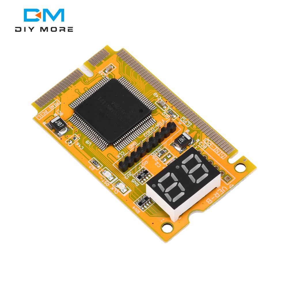 Mini PCI PCI-E Debug Card Expert Fault Diagnostic 2-Digit Laptop Computer Motherboard Post Tester PCI Express PC Analysis Card
