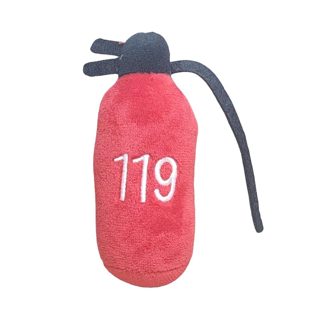 Creative Plush Toy Keychain With Unique Designs Including Baseball Sword And Light Bulb