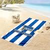 Hertha BSC Custom Name Print Beach Towel, Large Soft Quick Dry Towel for Beach Camping Swimming