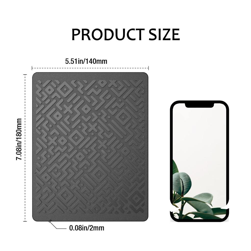 Brlvget Anti-Slip Dashboard Pad for Car Magic Sticky Grip Pad Adhesive Pad Multifunctional