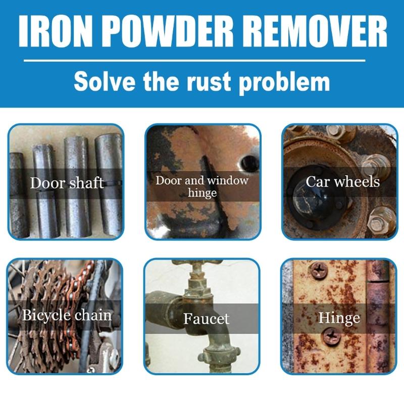 100ml/3.38oz Rust Remover Derusting Sprayer Multifunction Car Rust Removal Sprayer Universal Car Maintenance