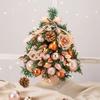 Nieuwe Kerstproducten met Licht Mini 35cm Kerstboom Gloeiend Klein Bureau Set Boom Kerst Decoratie Benodigdheden