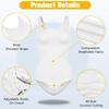 Women S High Elastic Slimming Bodysuit Tummy Control Breathable Sling Shapewear