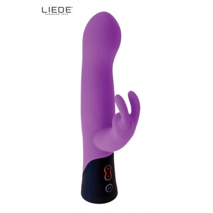 Vibromasseur - Liebe - Rabbit - Violet - Double stimulation - 2 moteurs puissants