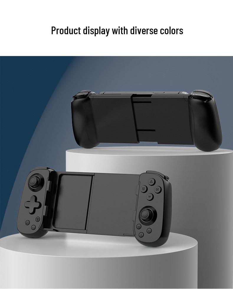 D6DP Wireless Bluetooth Dual Hall Motion Game Controller for Mobile, Switch, Android, iOS, and PC