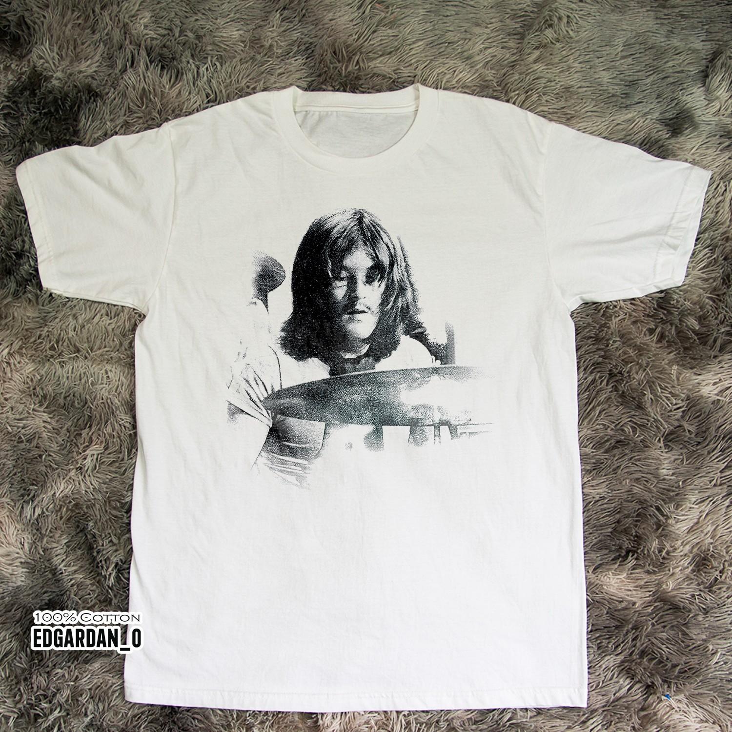 Led Zeppelin John Bonham Legend Drum Bass White Unisex T-shirt Size S-5XL XXXXL