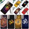 Aum Om Yoga Phone Case For Samsung Galaxy S24 Ultra S25 Ultra S9 S10 S20 S21 S22 S23 Plus S24 FE Cover