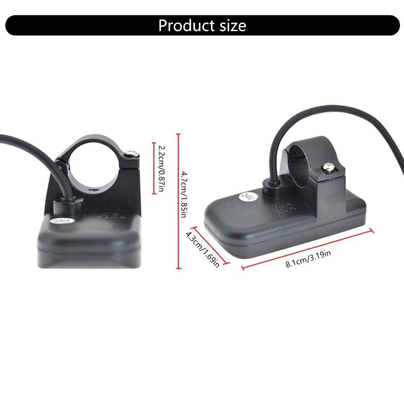 Electric Bike Display Universal 24V 36V 48V Waterproof LED Display Control Panel for Electric Bike Bicycles Scooter