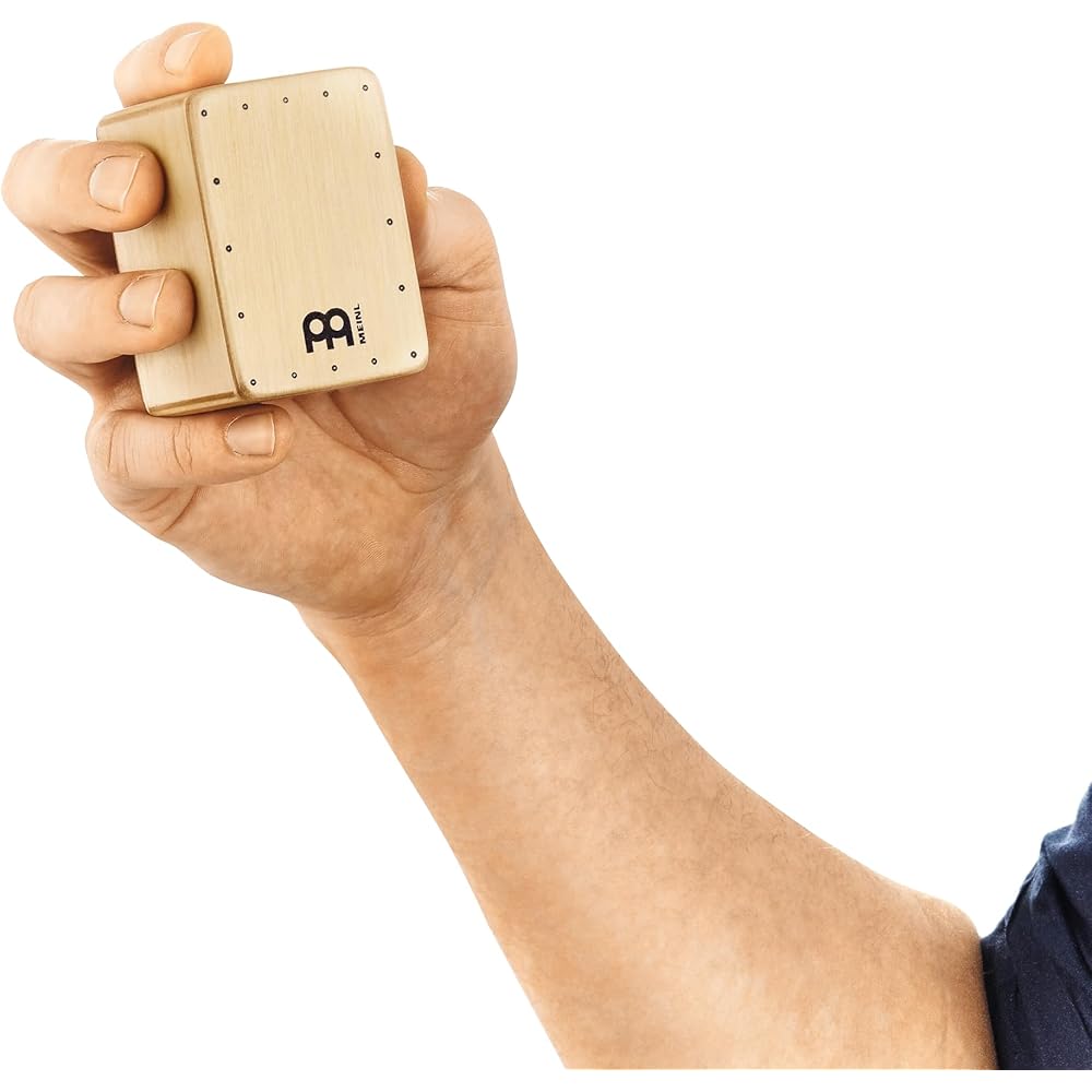 MEINL Percussion Shaker Mini Cajon Style Shakers, Set of 3 (SH50-SET) [Official Japanese Product]