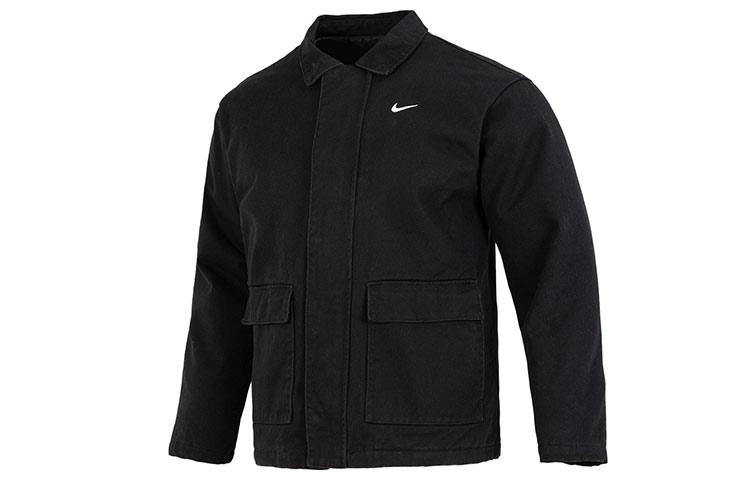 Nike Jackets Men s Black Lapel Moderate DQ4939-010 XS