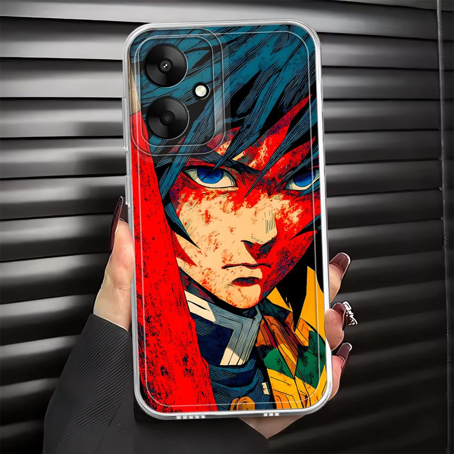 Soft Phone Cover Phone Case for Xiaomi Mi 11 Lite 11T Pro D-Demon S-Slayer Xiaomi Mi 11 Lite