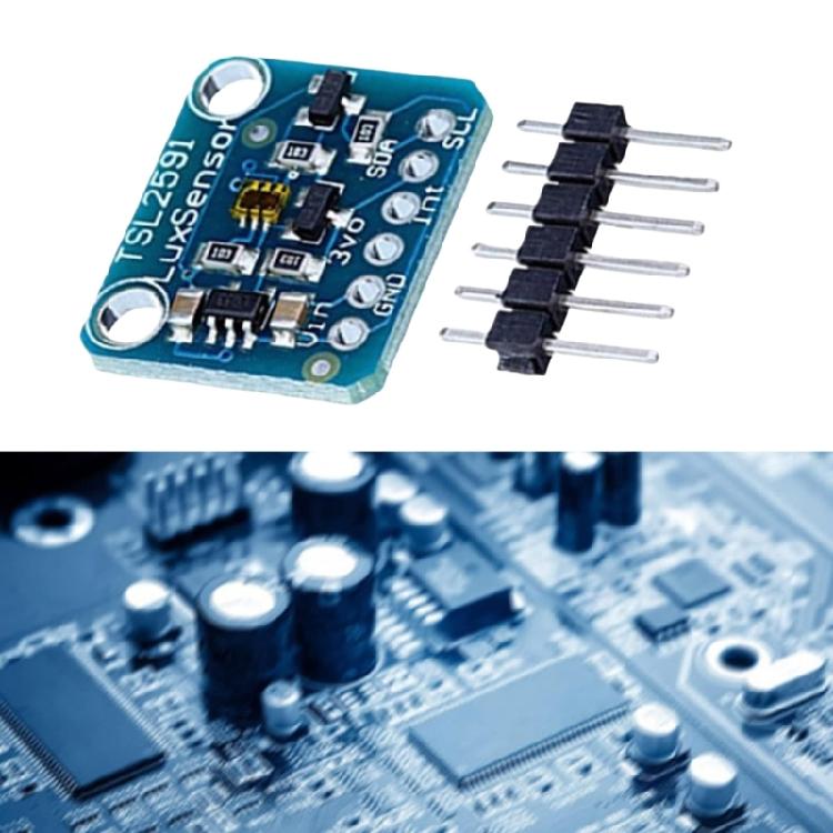 TSL2591 Light Sensors Development Module High Dynamic Ranges Digital Light Sensors Optical Sensors Development Tools Board