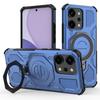 For Oppo Reno14 Pro 5G (Global) Magnetic Case Rotating Metal Kickstand PC+TPU Phone Back Cover