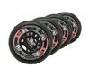 Sparkling Wheels for Seba FR Skates STREET KINGS SPARKLING 80mm 85A 4pcs Black