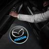 2025 Hot 1/2Pcs LED Car Door Welcome Light Projector Decorative Lamp For Mazda 3 5 6 323 626 CX-3 CX-4 CX-5 CX-7 CX-9 Axela 6 RX