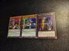 3pcs/set Yu-gi-oh!  2014 Wcs Self Control Collect Signature Trading Flash Card Anime Cartoon Christmas Gift