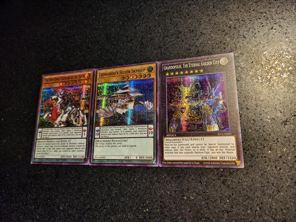 3pcs/set Yu-gi-oh! 2014 Wcs Self Control Collect Signature Trading Flash Card Anime Cartoon Christmas Gift
