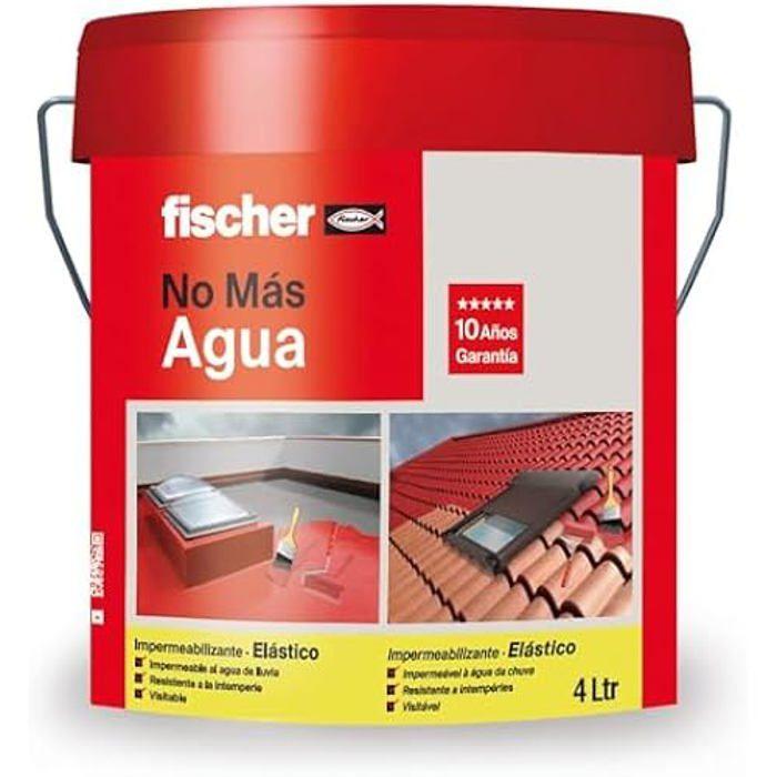 Impermeabilizante - FISCHER - 547157 - Spécial terrasses grandes dimensions - Rouge - 4L