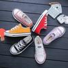 Parent-child Shoes Boys and Girls Lace Up Small White Children's Casual Canvas Shoes Baby Sneakers Sneakers