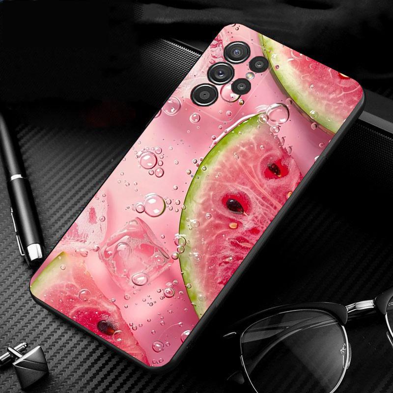 

Phone Case For Samsung Galaxy S25 S24 S23 S22 S21 Ultra S24 S23 S22 S21 S25 Plus S24 S20 FE Lemon strawberry watermelon S22Plus 5G