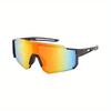 4PCS Men's and Women's Cycling Glasses Anti Glare Fashionable Glasses Suitable for Running Suitable for Outdoor Use Cycling