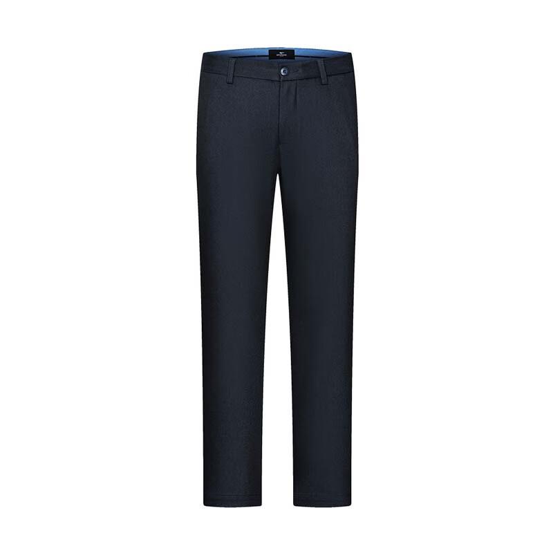SEPTWOLVES Men's Brushed Straight Fit Business Casual Pants