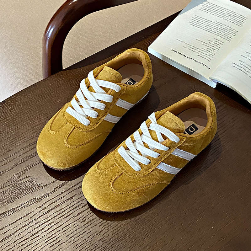 Versatile Lightweight Soft-soled Sports and Leisure Board Shoes for Women's Models 2025 New Spring Popular Retro Forrest Gump Training Shoes