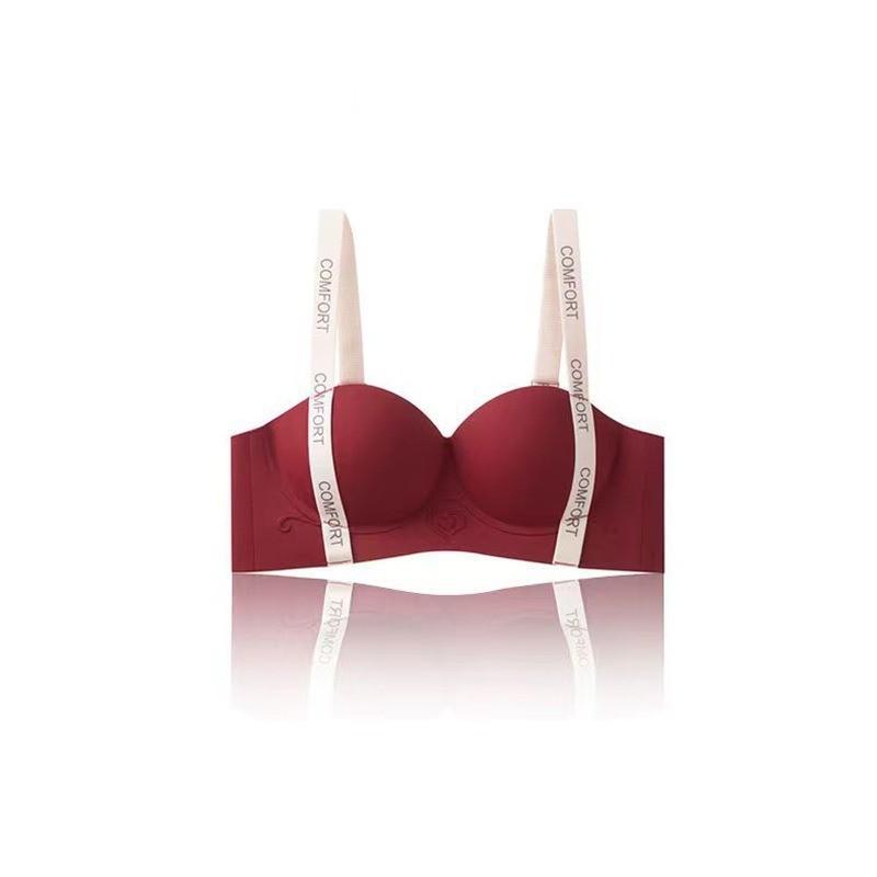Womens Padded Pushup Bra With Seamless Design For Small Chest Support