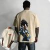 Dragon Ball Trendy Hot Items Anime Vegeta Printed Cotton Tshirt 2026 Harajuku Men and Women Summer New Large Loose Casual Top