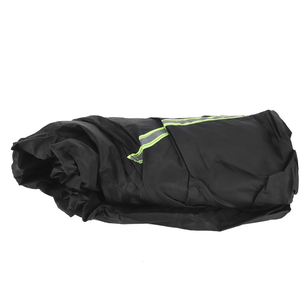 96.5in Motorcycle Cover Sun Rain Protection Night Reflective with Lock‑Holes All Season Universal