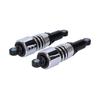 Pair of 10.5in Motorcycle Shocks Absorber Damper Fit for XL883 XL883R  200R  200L(Black Chromeplate )