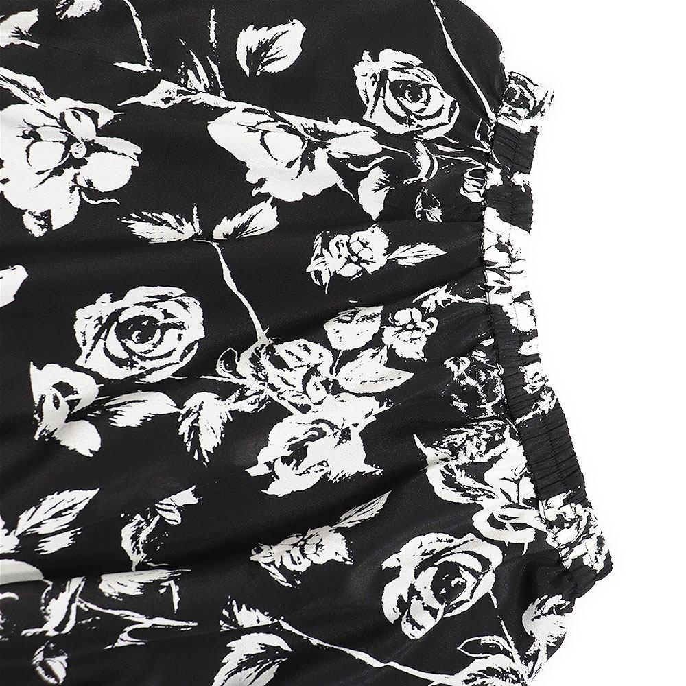 Women's Casual Summer Clothing Elegant Natural Mulberry Silk Double Crepe (lined with Silk Cotton) Large Swing Elegant Skirt