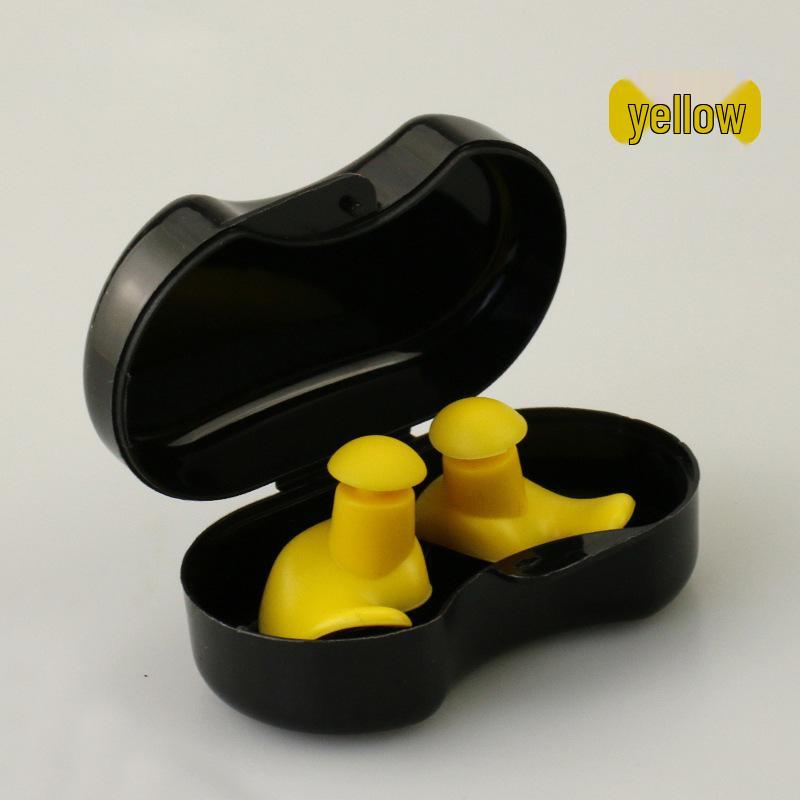 Waterproof Spiral Silicone Earplugs for Swimming and Noise Reduction