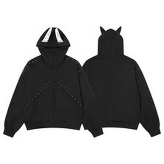 Men's Autumn Trendy Half-Zip Polo Hoodie - Cool Streetwear Lapel, Striped & Lightweight Jacket