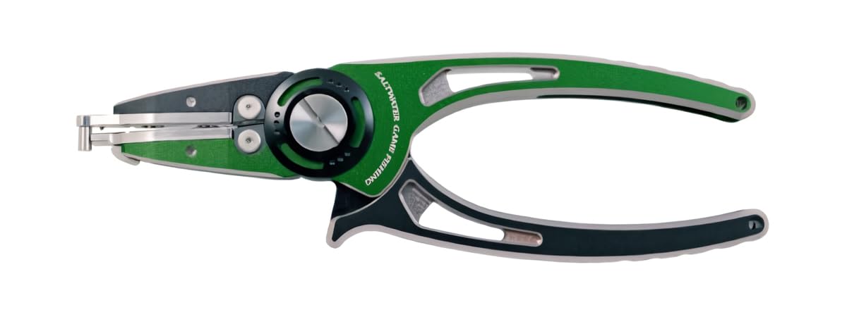 

Studio Ocean Mark OCEAN PLIERS OP165HP Fishing Pliers BDg Green Black/Dark
