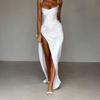 Sexy Sling Sheath Maxi Dress Women's Autumn