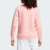 adidas Essentials 3-Streifen Fleece Rundhals-Sweatshirt Damen Rosa IY1703