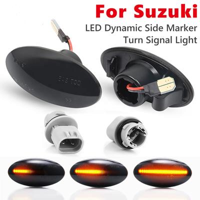 LED Dynamic Side Marker Light Signal Blinker for Suzuki Grand Vitara Swift MZ EZ FZ Jimny Splas APV Arena Alto SX4 S-Cross XL7