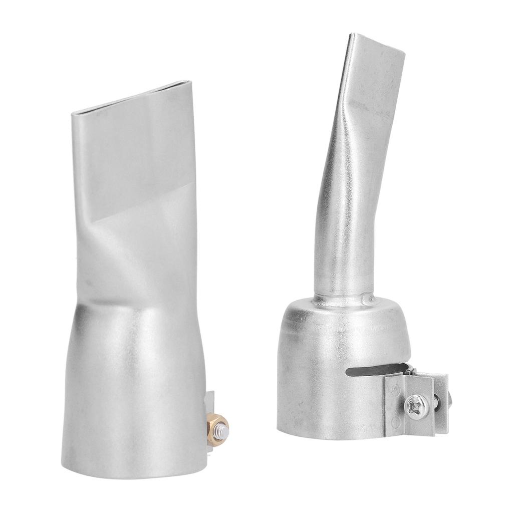 2 Pcs Flat Wide Mouth Nozzle Good Corrosion High Strength Heat Resisting Welding Accessories for