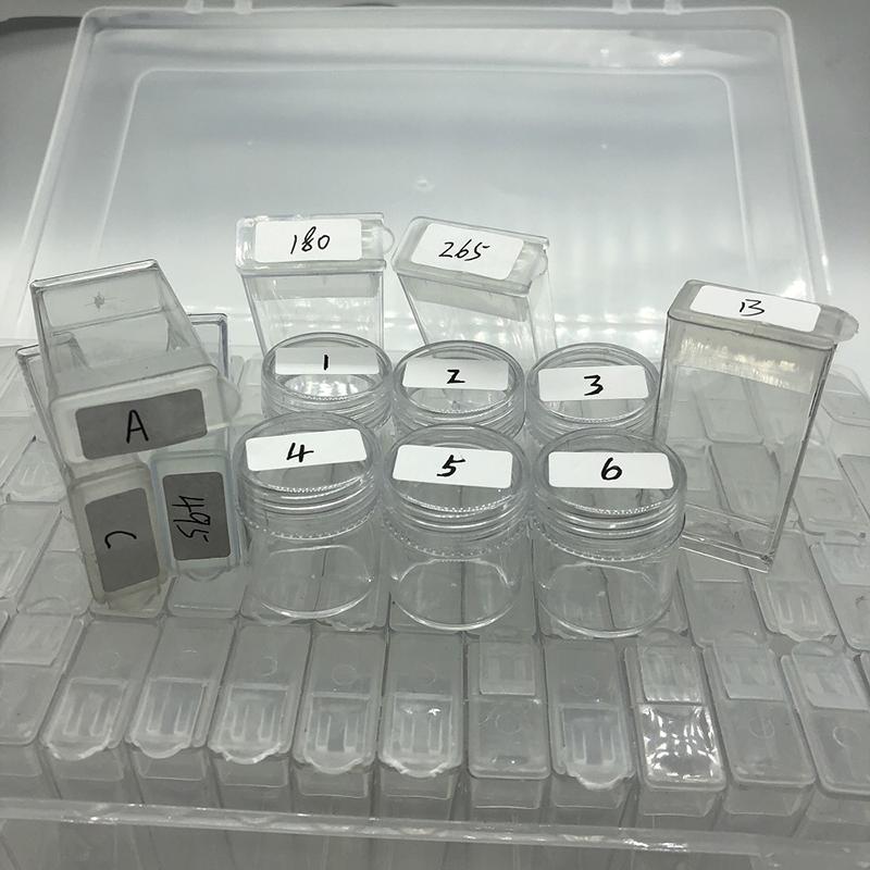 640ks Distinguish Label Stickers Diamond Classification Storage Labels