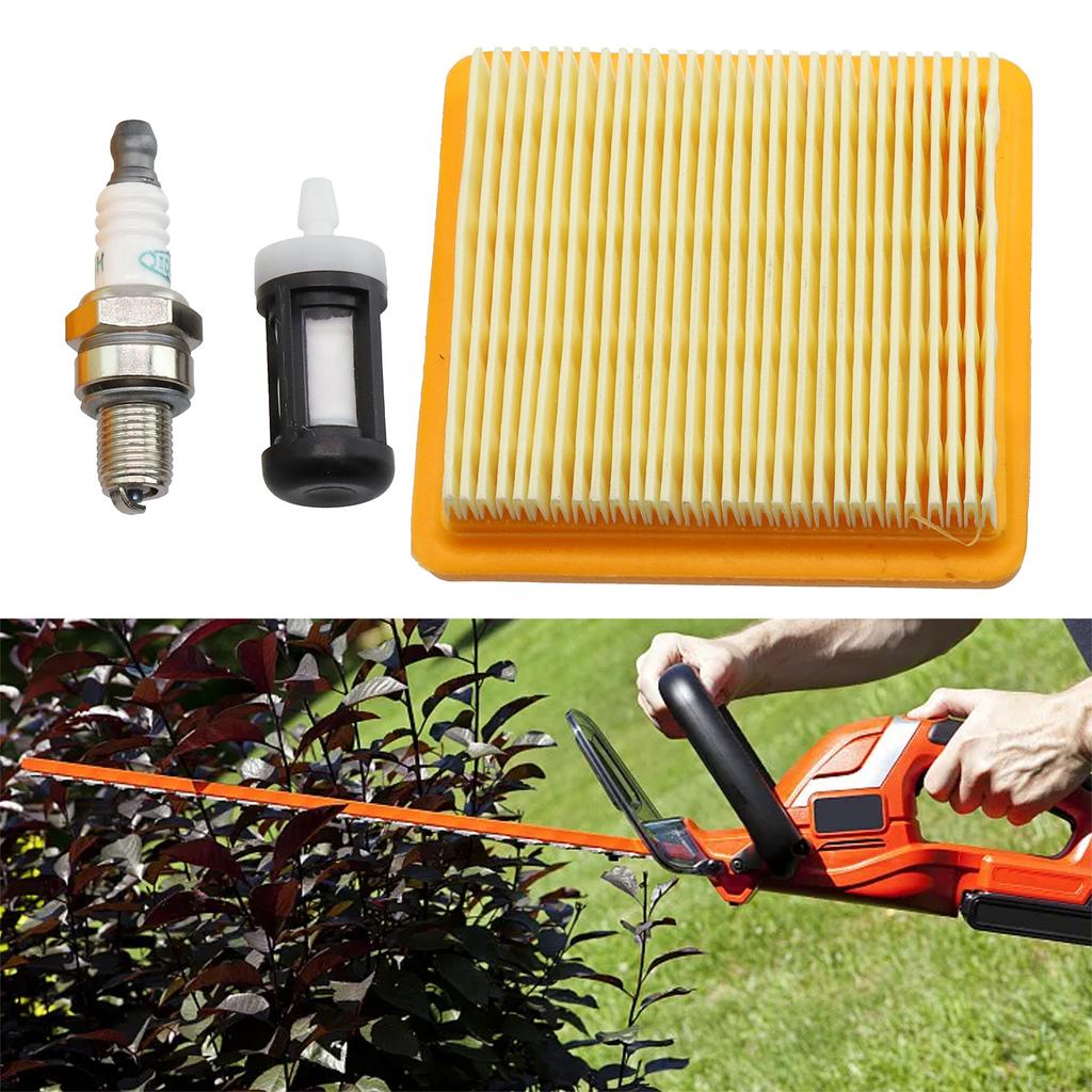 Fuel Filter Air Filter HT102 HT103 Lawn Mower Outdoor Replacement Trimmer Brush Cutter Chainsaw Garden Supplies
