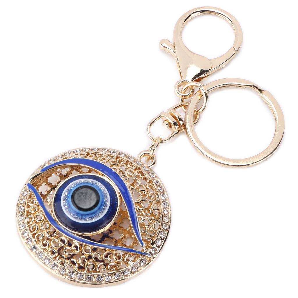 Evil Eye Keychain Durable Portable Colorful Keychain for Handbag Hooks Home Decoration Gifts