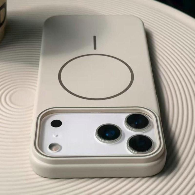 

Luxury Matte For Magsafe Case for iPhone 17 Air 16 15 14 Plus Mini 11 Pro Max Shockproof Original Hard PC Magnetic Cover For iPhone 13 Mini белый