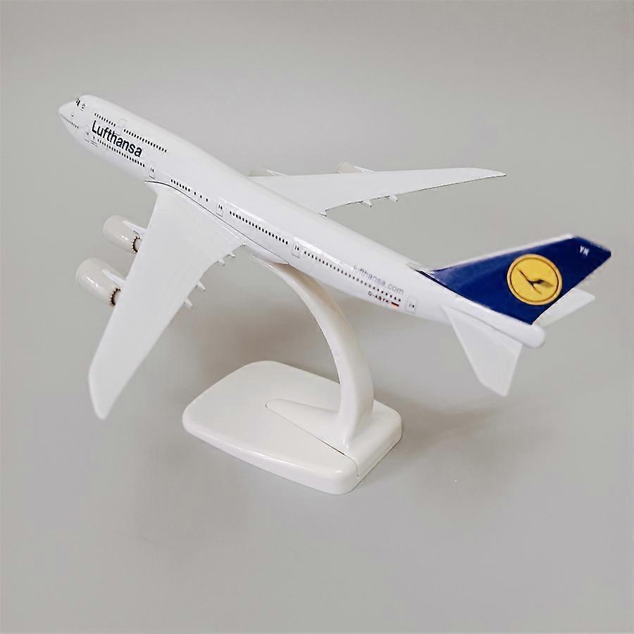 20cm Alloy Metal Germany Air Lufthansa Airlines B747 Boeing 747-8 Airplane Model Airways Diecast Air Plane Model Aircraft Gifts