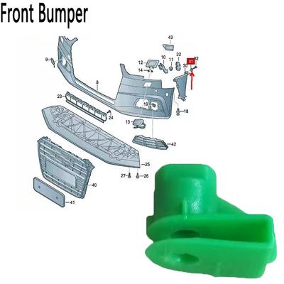 Front Bumper Trim Fastener Clips For Vauxhall Astra Zafira
