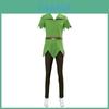 Fantasia Cosplay de Peter Pan para Adultos e Crianças Roupa para Festa de Halloween