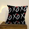 Rapper The W-Weeknd X O Album Pillow Covers Cartoon Sofa Decorative Home Double-Sided Printing Short Plush Cute Cushion Cover